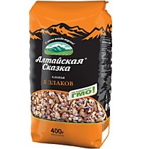 Смесь хлопьев (5 злака) 400гр.Алтайская Сказка