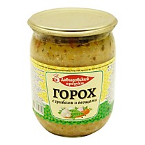 Горох с грибами и овощами 510гр
