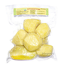 Картофель целый чищеный в вакуумной упаковке 0.5кг