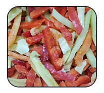 Перец резаный (полоски) 1 кг