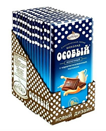 Шоколад Особый молочный 90гр